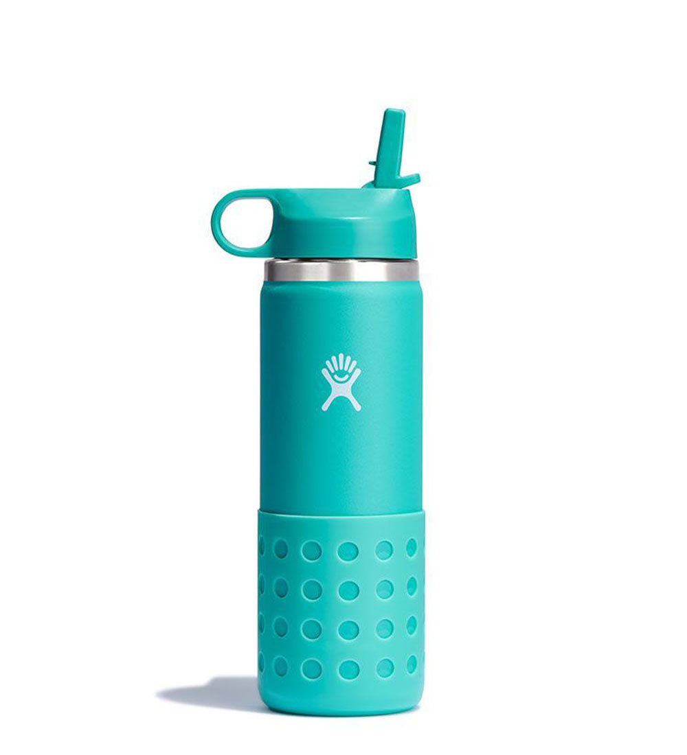 20OZ Kids Wide Mouth Straw Lid & Boot Bottles Mirage – Hydro Flask ...