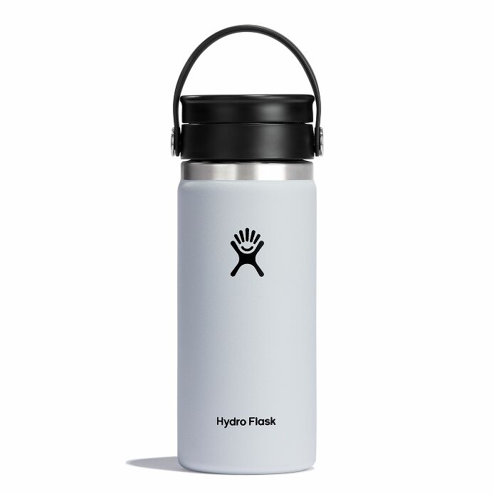 Wide Mouth With Flex Sip Lid White 16oz