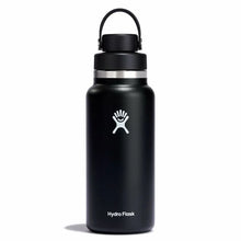 Load image into Gallery viewer, Wide Mouth With Flex Chug Cap Black 32oz
